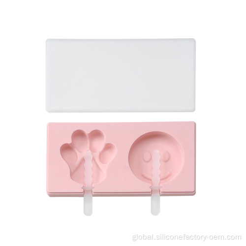 Ice Cream Mould Silicone Ice cream pop silicone mold manufacturers Manufactory
